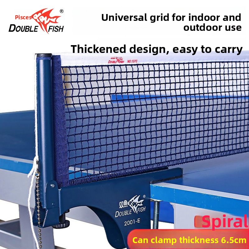 Table Tennis Drawing - Rete da ping pong portatile DOUBLE
