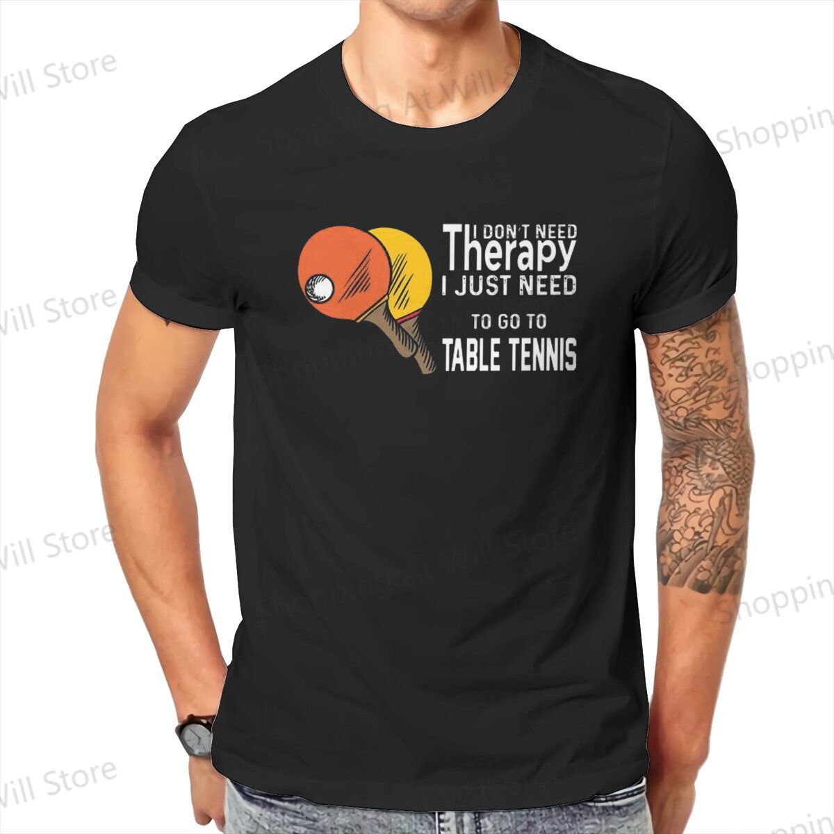 Table Tennis Shorts - Top 100% cotone per il tempo