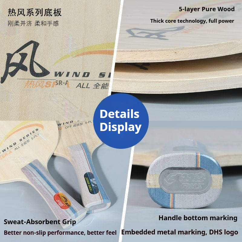 Racchetta da Ping Pong DHS WIN - Table Tennis Paddles recensione e prezzo