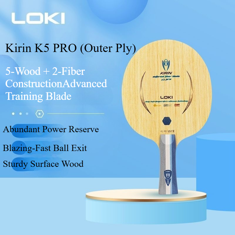 LOKI Kirin K5 PRO Lama da ping - Table Tennis Paddles recensione e prezzo